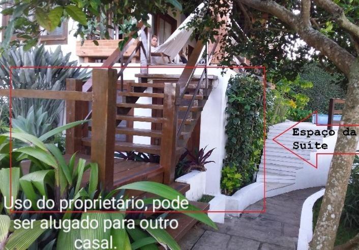 Casa de hóspedes 3suites, Piscina E Vista Do Mar Em Pe Na Areia - Patio Compartilhado