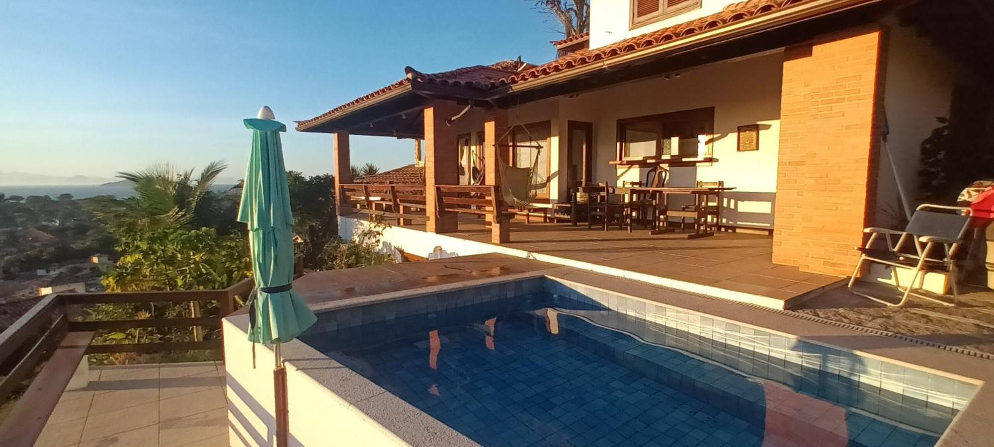3suites, Piscina E Vista Do Mar Em Pe Na Areia - Patio Compartilhado Búzios